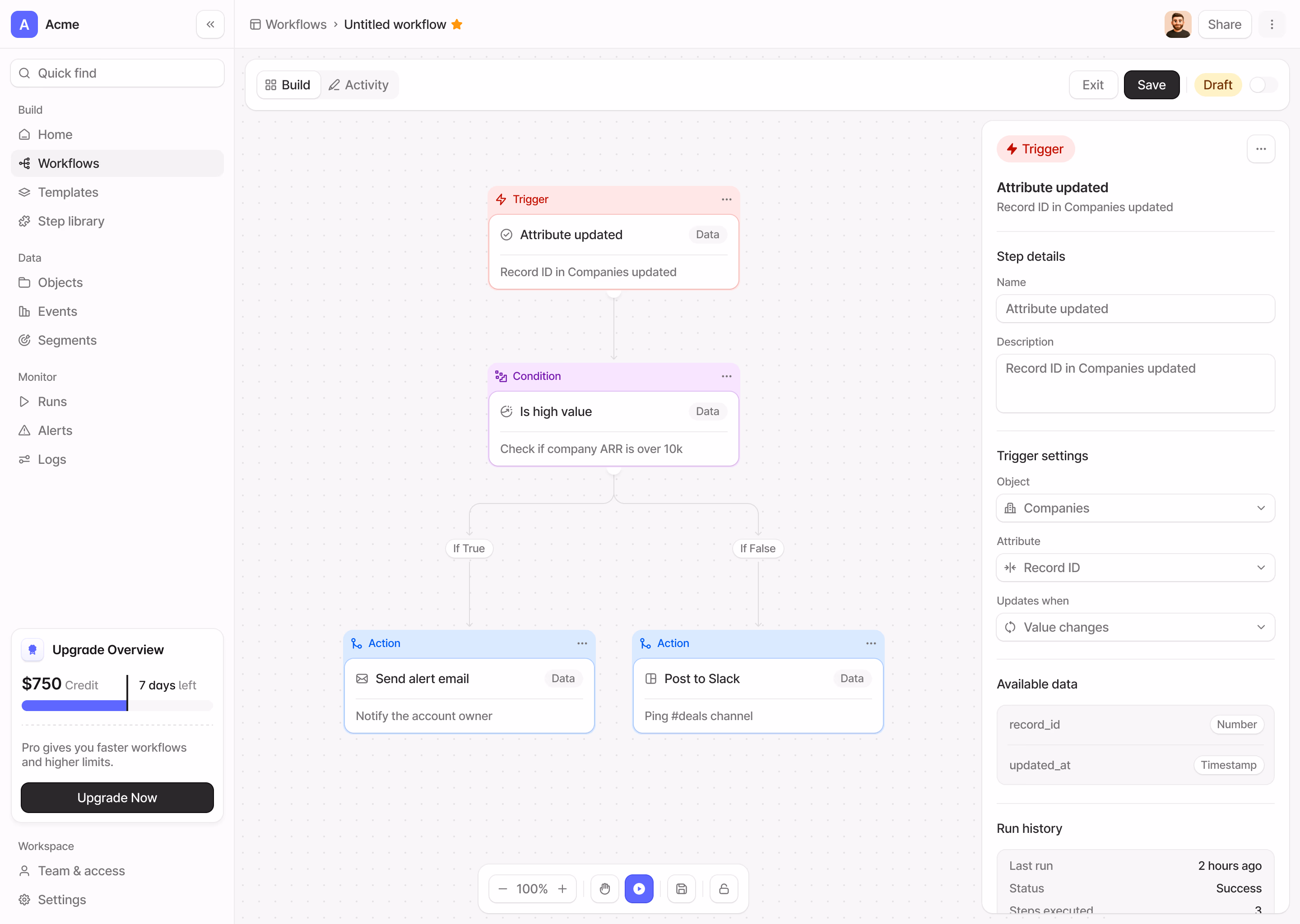 Product design UI